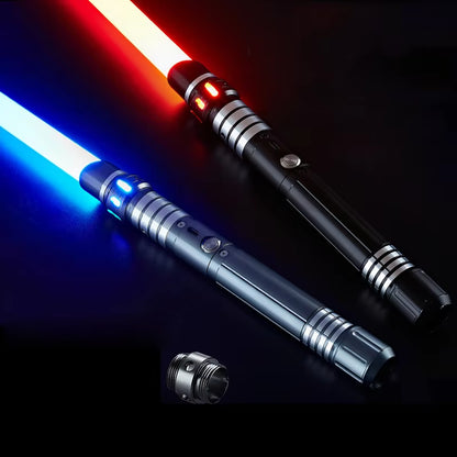 Lightsaber Metal RGB Laser Sword Toys Light Saber 7 Color Change Kids Soundfonts Force FX FOC Blaster Toys Jedi Laser Sword Gift